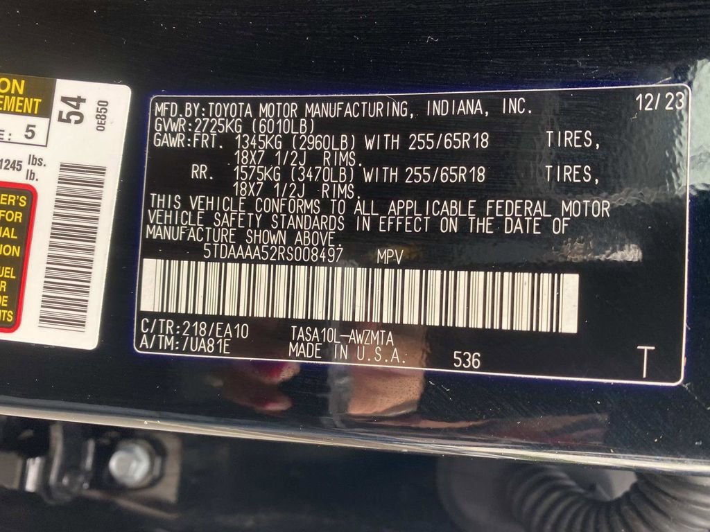 Used 2024 Toyota Grand Highlander FWD image 21