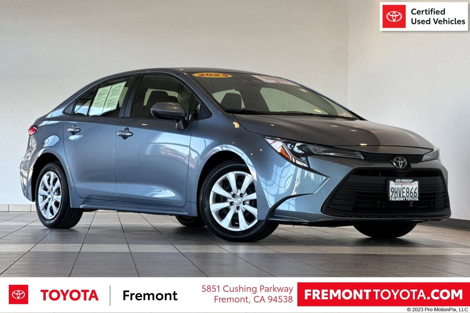 Certified 2023 Toyota Corolla LE w/ Carpet Mat Package (TMS) FWD image 1
