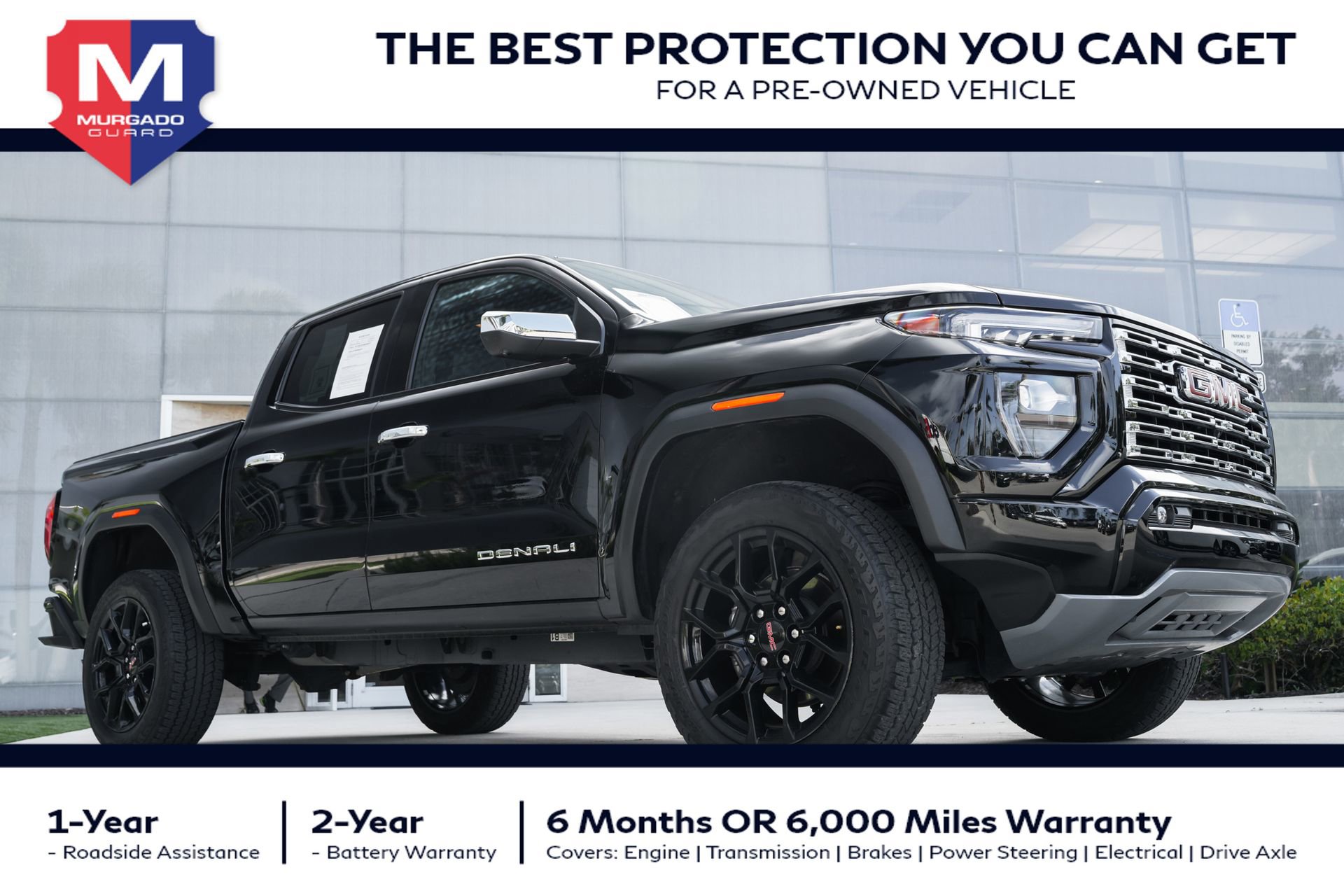 Used 2024 GMC Canyon Denali w/ LPO, Denali Black Edition image 1