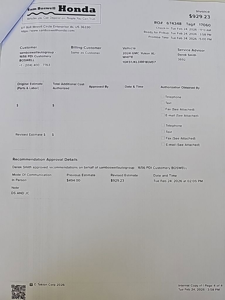 Used 2024 GMC Yukon XL Denali image 60