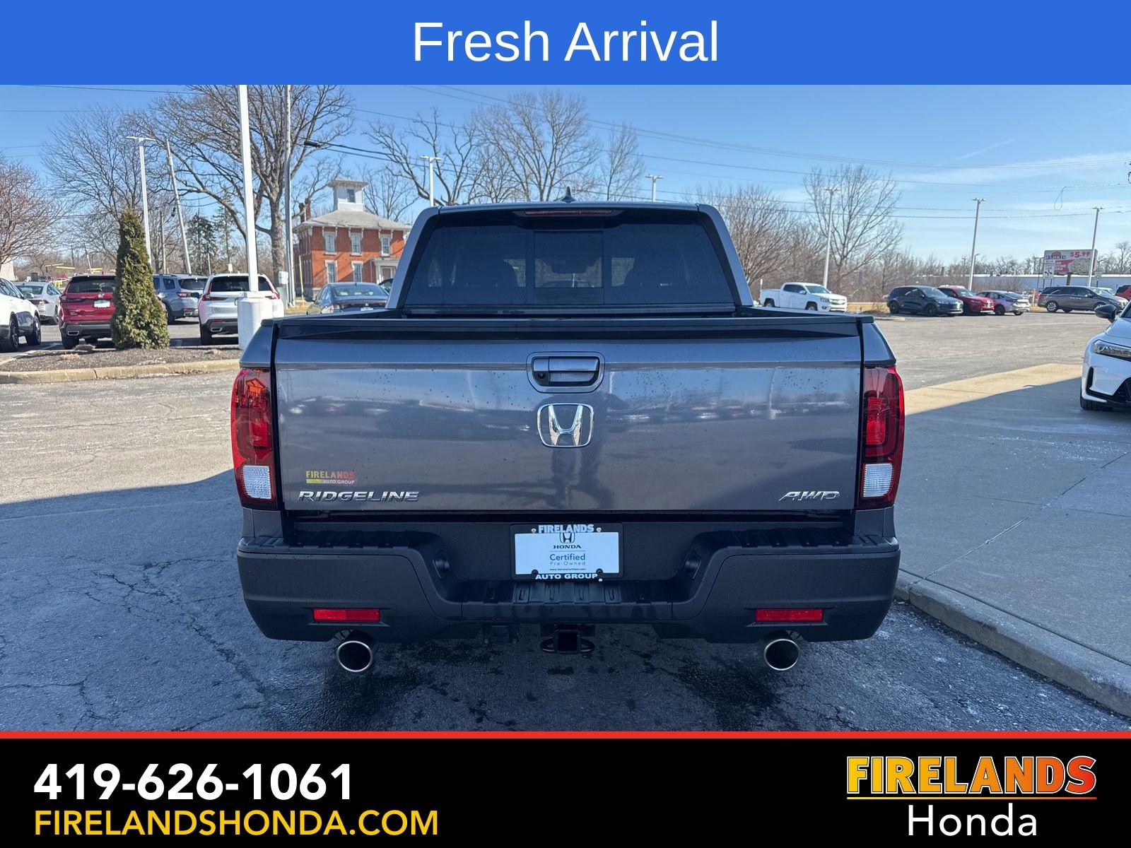 Certified 2023 Honda Ridgeline RTL image 4