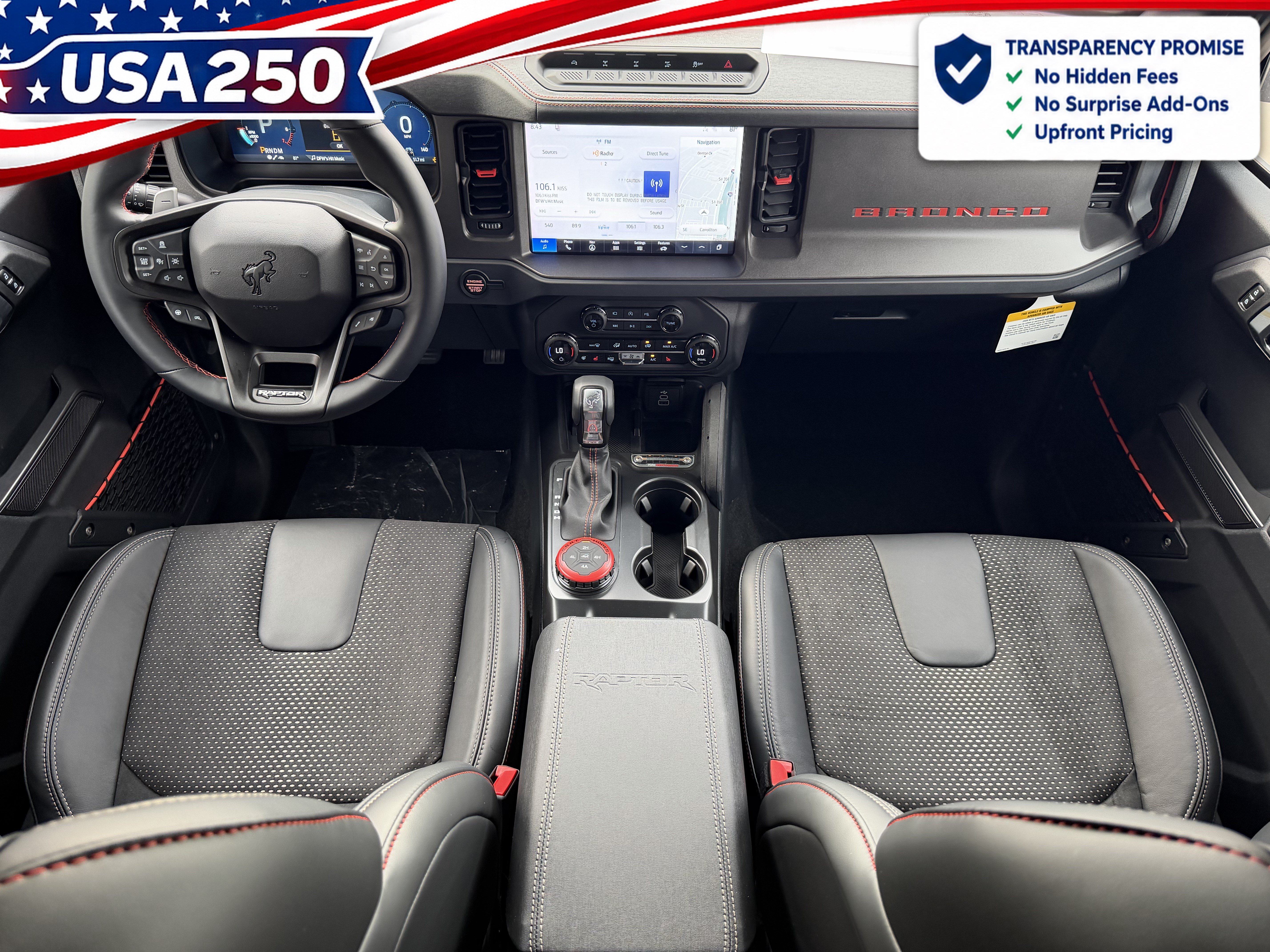 New 2026 Ford Bronco Raptor AWD/4WD image 12