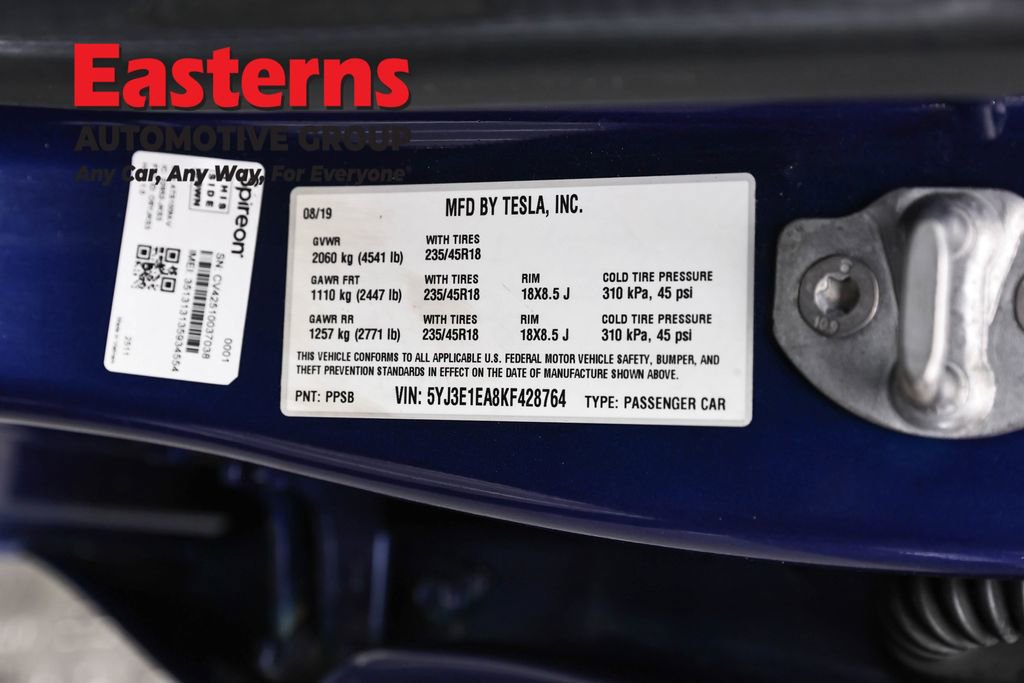 Used 2019 Tesla Model 3 Standard Range image 30