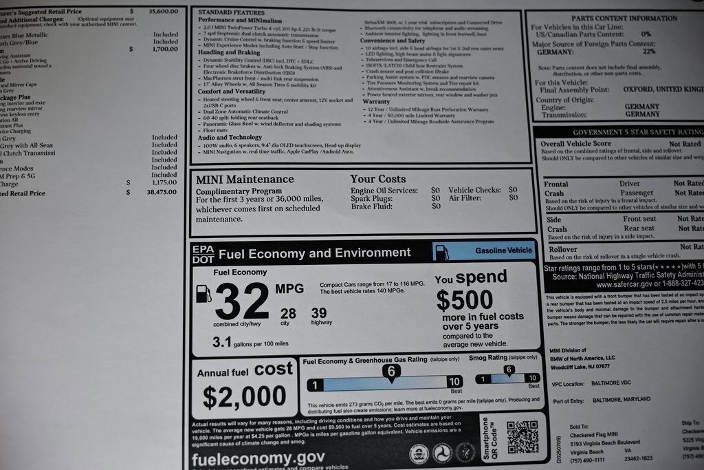 New 2025 MINI Cooper S image 39