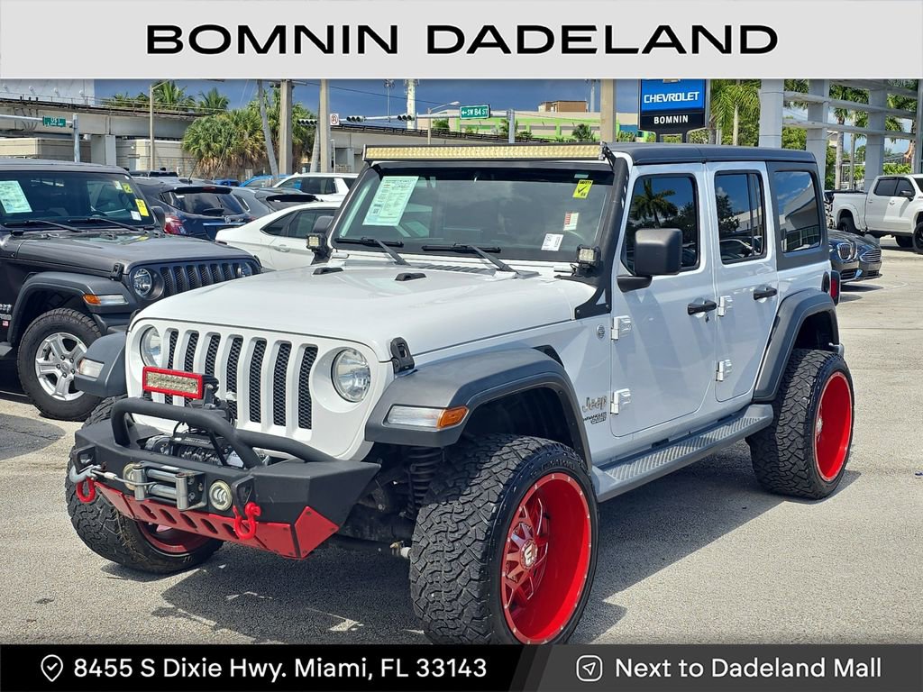 Used 2019 Jeep Wrangler Unlimited Sport image 2