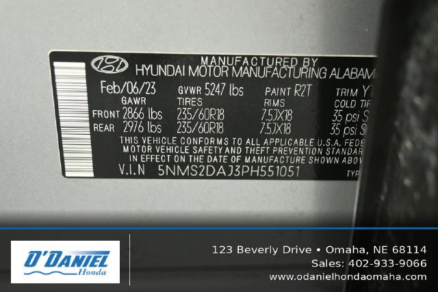 Used 2023 Hyundai Santa Fe SEL AWD/4WD image 45