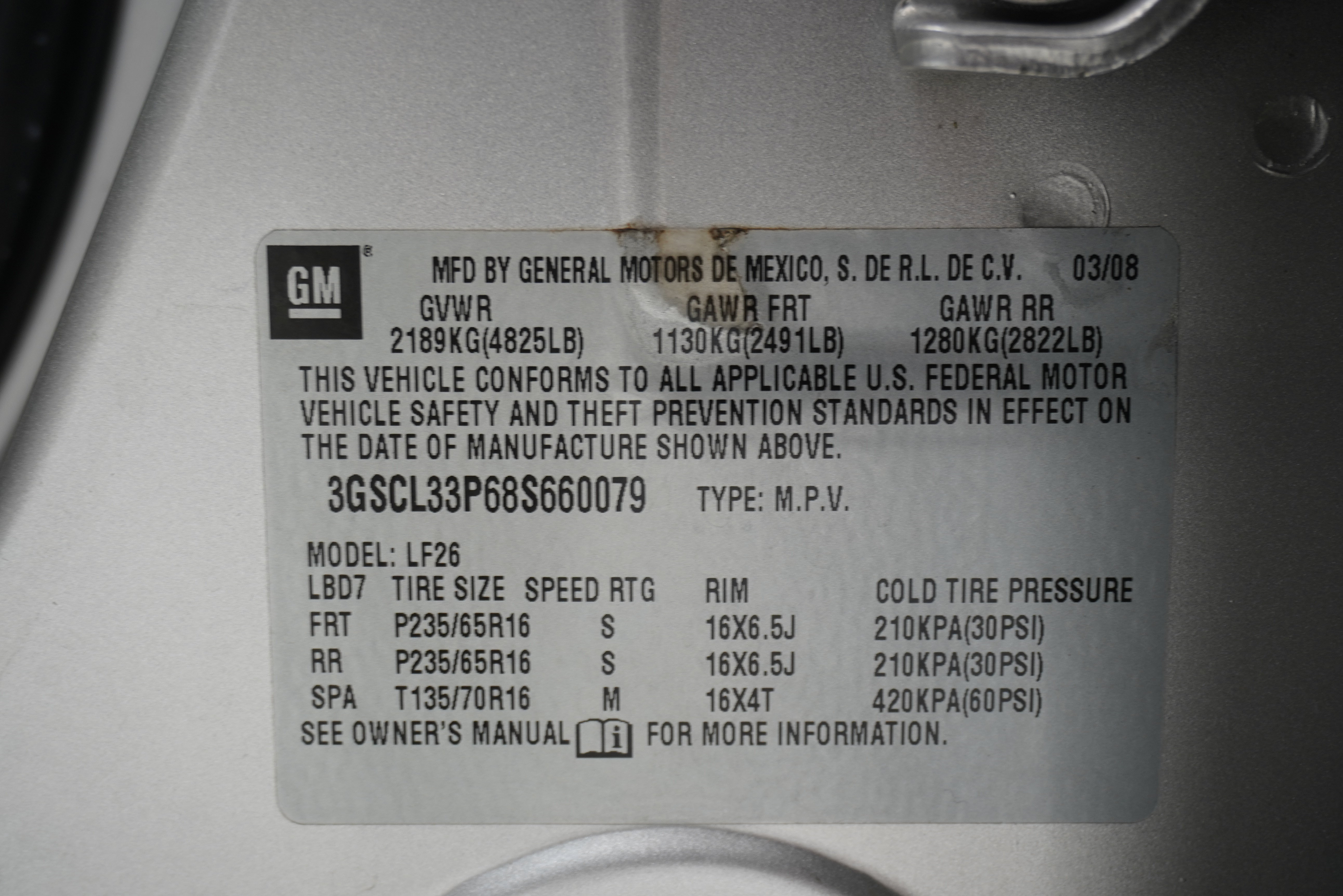 Used 2008 Saturn Vue XE FWD image 25