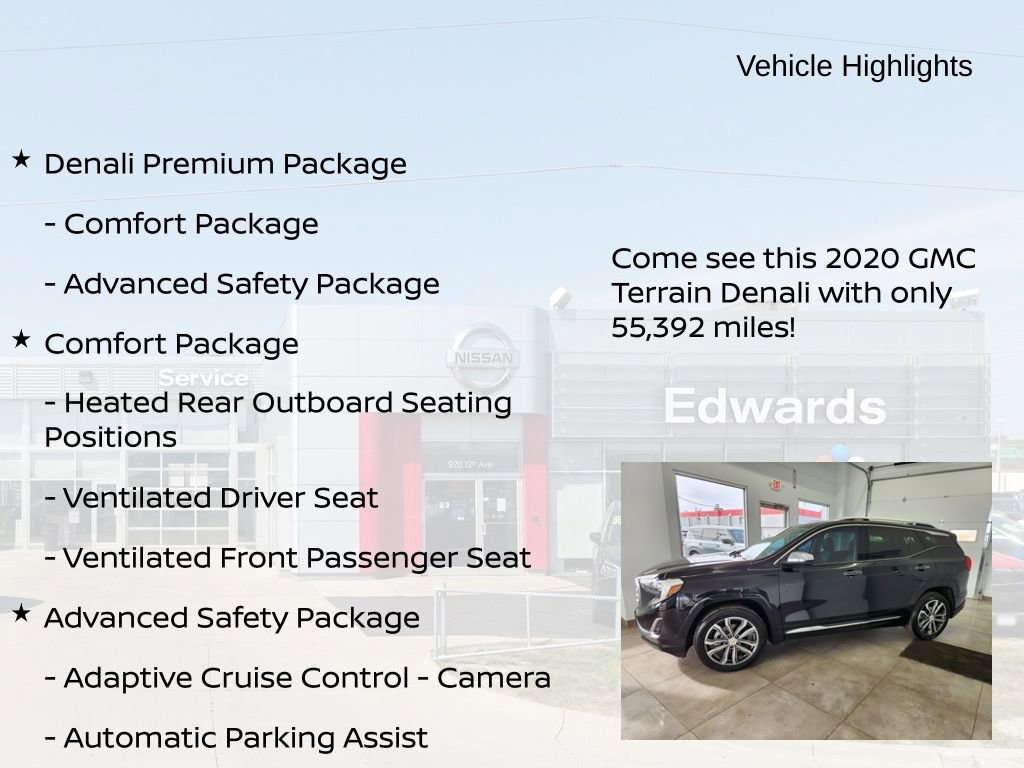 Used 2020 GMC Terrain Denali w/ Denali Premium Package image 11