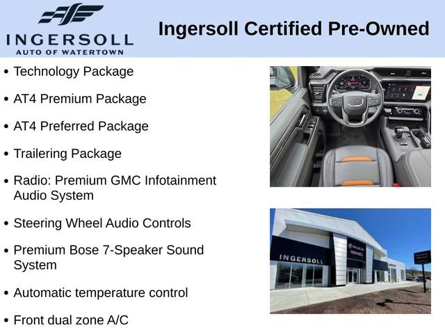 Used 2025 GMC Sierra 1500 AT4 w/ AT4 Premium Package image 10