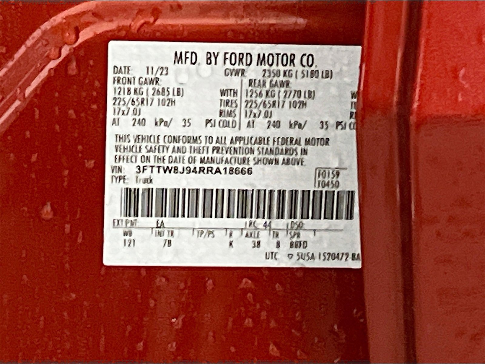 Used 2024 Ford Maverick XLT w/ Equipment Group 300A Standard image 30