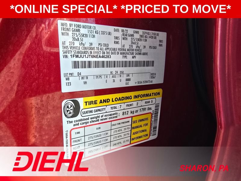 Used 2022 Ford Expedition XLT AWD/4WD image 9