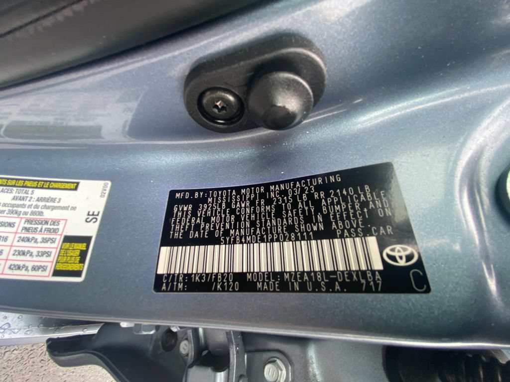 Used 2023 Toyota Corolla LE w/ LE Convenience Package FWD image 27