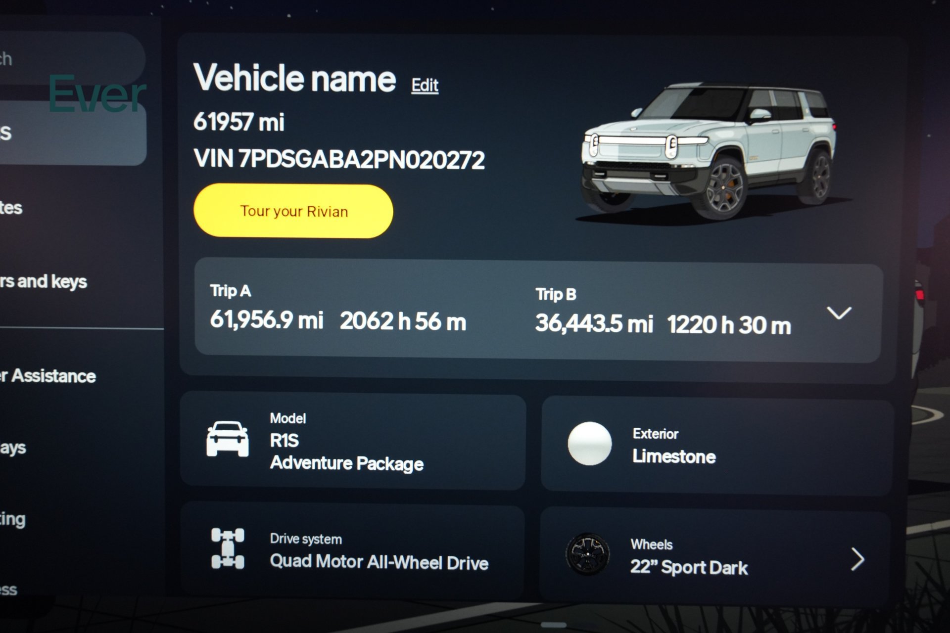 Used 2023 Rivian R1S Adventure Quad AWD/4WD image 7