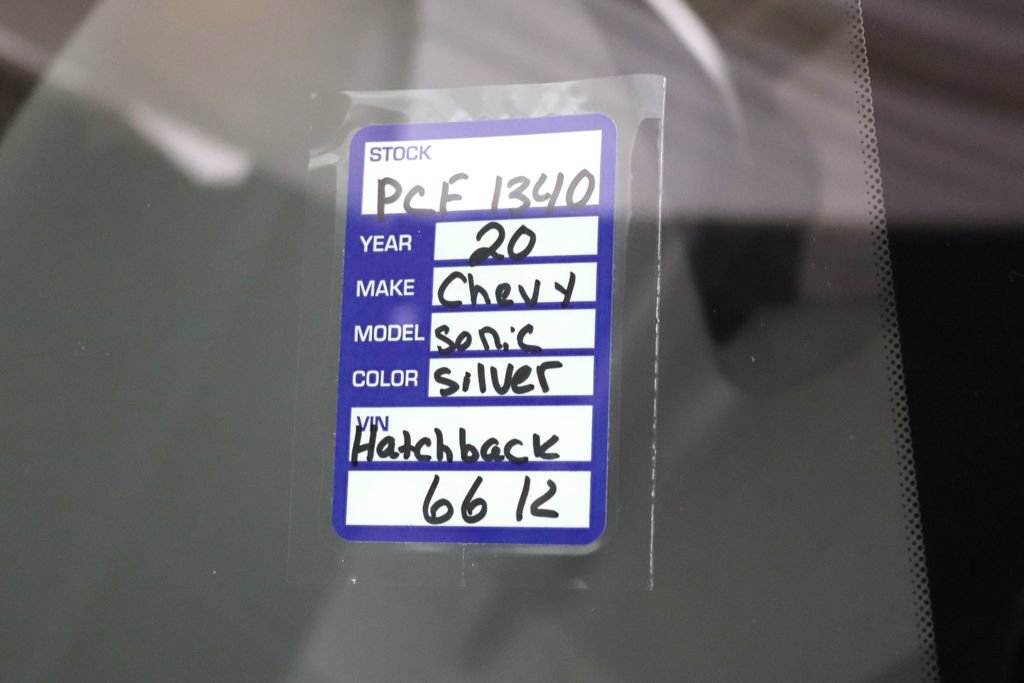 Used 2020 Chevrolet Sonic LT FWD image 31