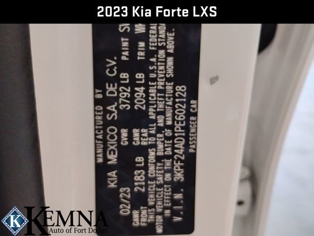 Used 2023 Kia Forte LXS image 30