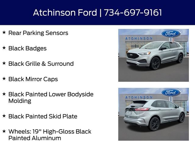 Certified 2024 Ford Edge SE w/ Black Appearance Package AWD/4WD image 17