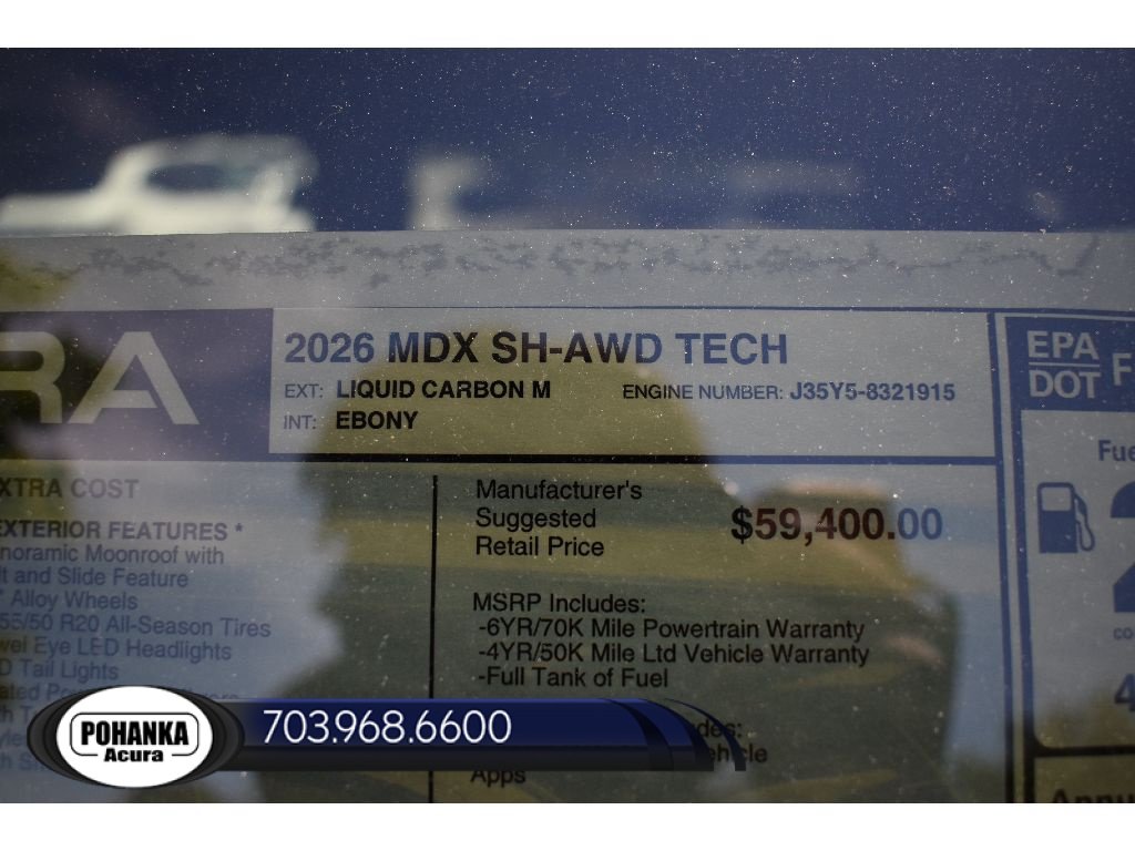 New 2026 Acura MDX w/ Technology Package AWD/4WD image 38