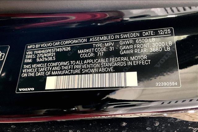 New 2026 Volvo XC90 T8 Plus w/ Protection Package Premier image 9