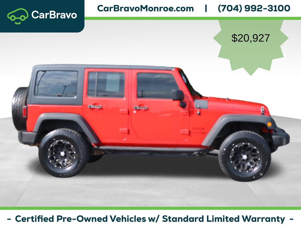 Used 2018 Jeep Wrangler Unlimited Sport w/ Connectivity Group AWD/4WD image 8