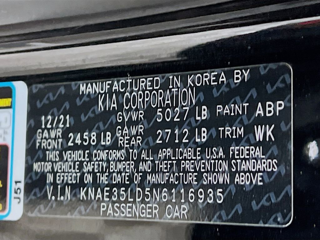 Used 2022 Kia Stinger GT-Line w/ Sun & Sound Package image 30