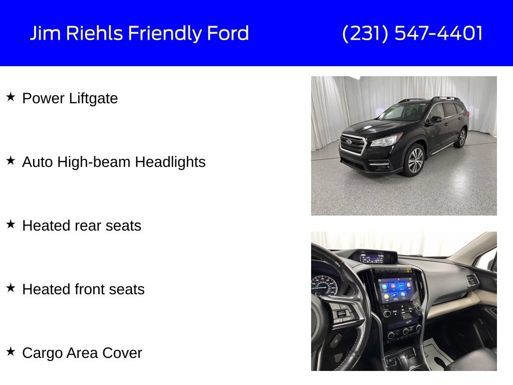Used 2019 Subaru Ascent Limited w/ Popular Package #3 AWD/4WD image 18