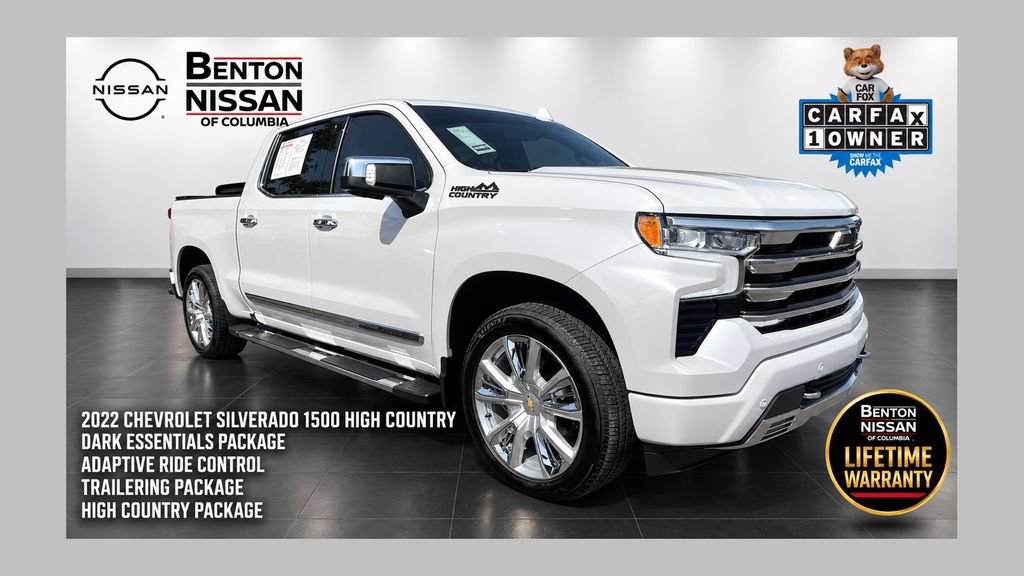 Used 2022 Chevrolet Silverado 1500 High Country