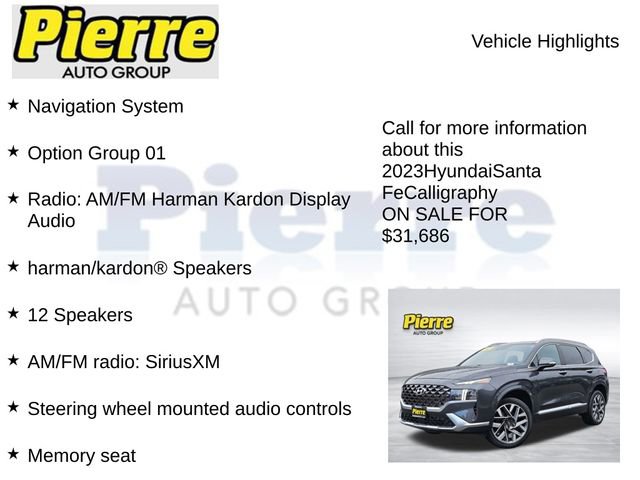 Used 2023 Hyundai Santa Fe Calligraphy image 7