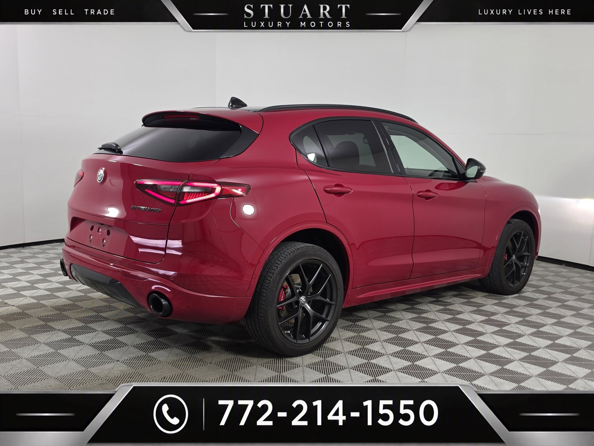 Used 2020 Alfa Romeo Stelvio Sport w/ Quick Order Package 22K Sport RWD image 37