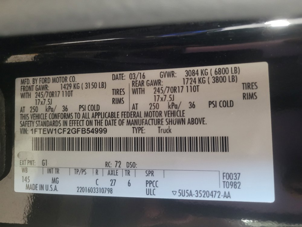 Used 2016 Ford F150 XLT RWD image 33