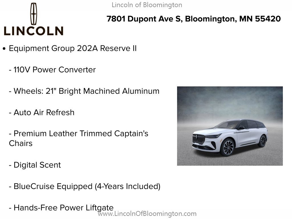 New 2026 Lincoln Nautilus Reserve AWD/4WD image 5