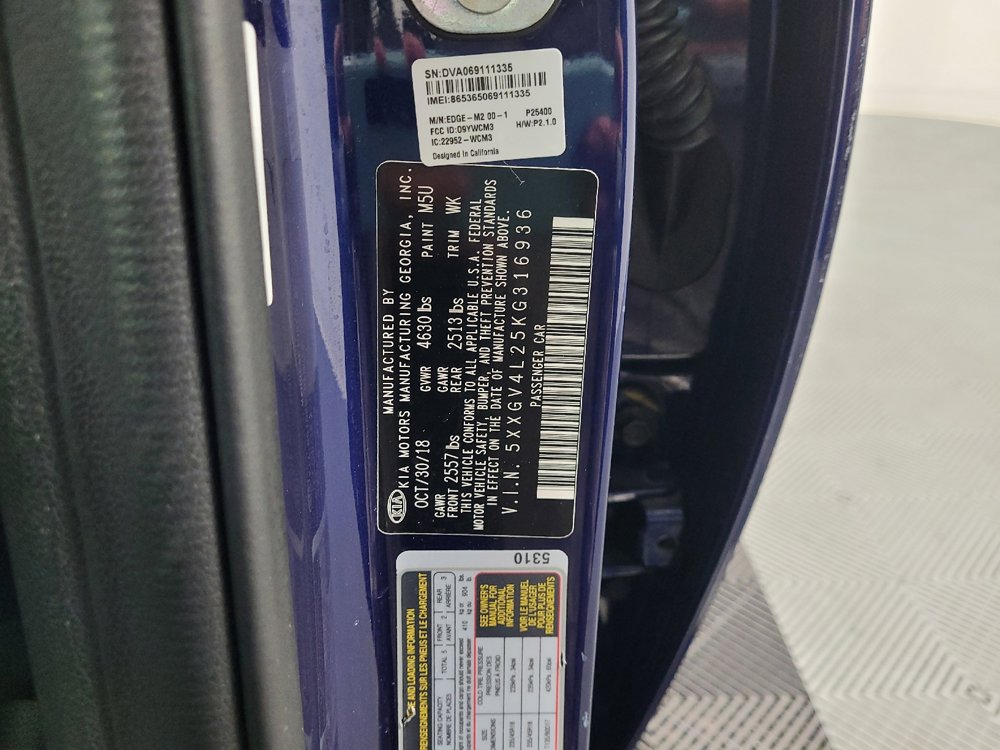 Used 2019 Kia Optima SX w/ SX Limited (Black) Package FWD image 33