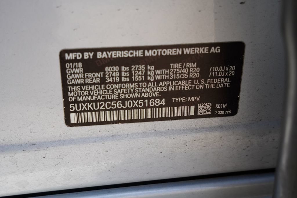 Used 2018 BMW X6 xDrive35i AWD/4WD image 34