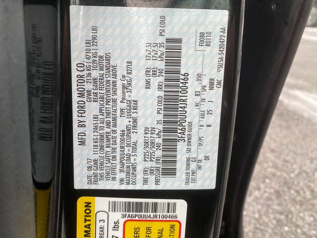 Used 2018 Ford Fusion S image 31