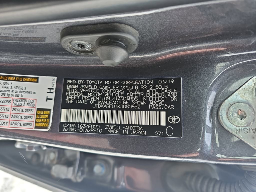 Used 2019 Toyota Prius L Eco image 33