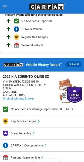 Used 2025 Kia Sorento SX image 4