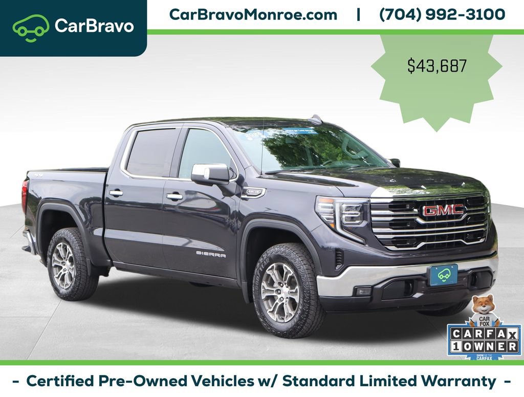 Certified 2025 GMC Sierra 1500 SLT AWD/4WD image 8
