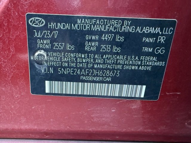 Used 2018 Hyundai Sonata SE image 12