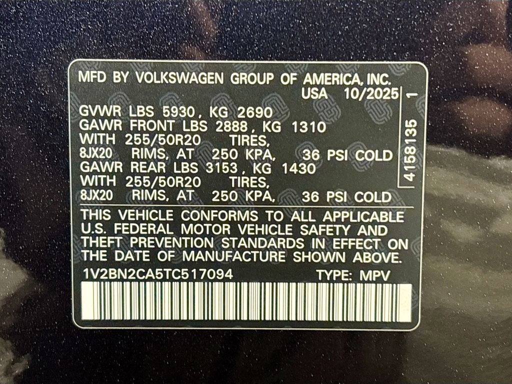 New 2026 Volkswagen Atlas SEL image 26