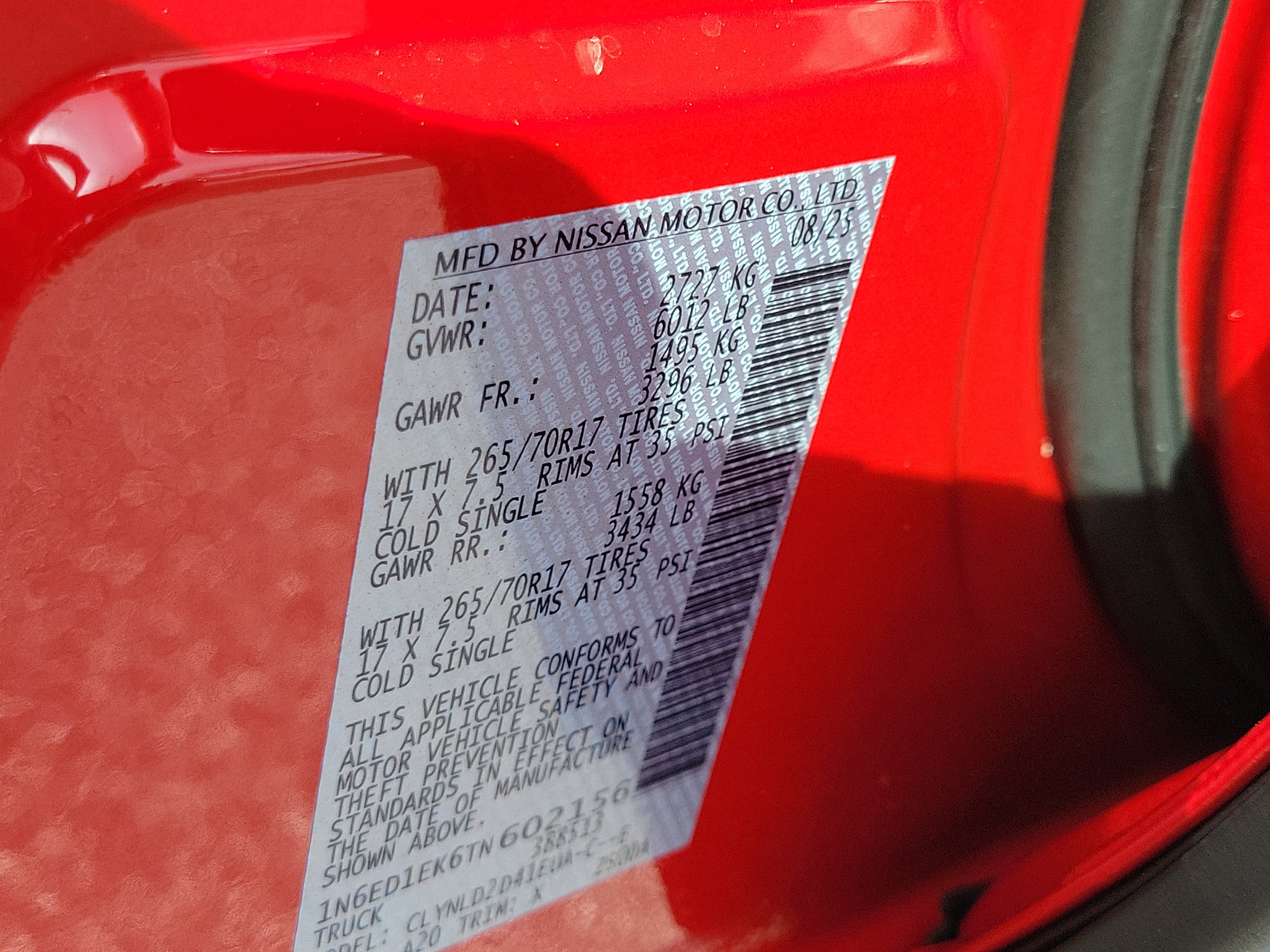 New 2026 Nissan Frontier PRO-4X image 28