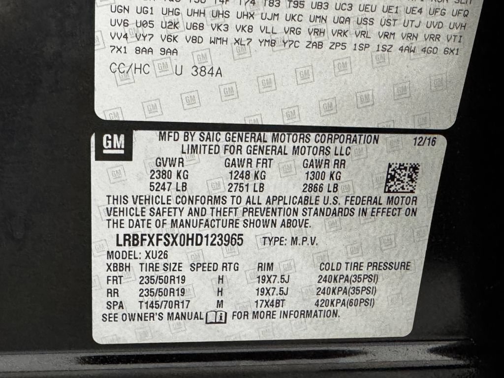 Used 2017 Buick Envision Premium w/ Driver Confidence Package AWD/4WD image 44