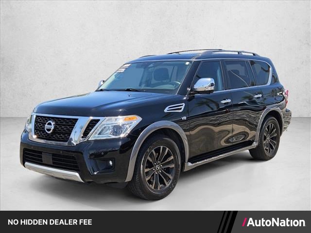 Used 2018 Nissan Armada Platinum w/ Interior Lighting Package RWD video 1