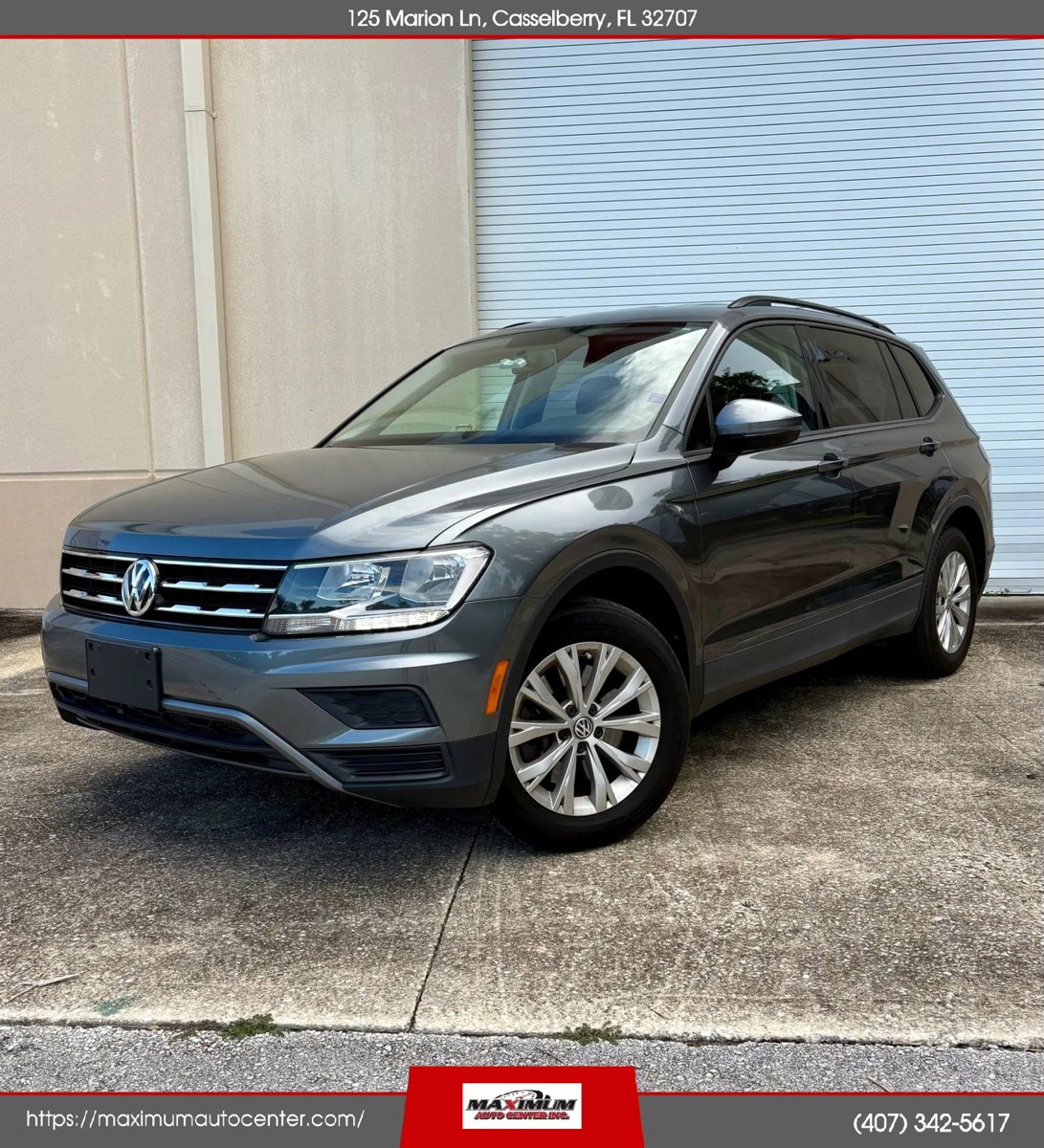 Used 2018 Volkswagen Tiguan S FWD image 1