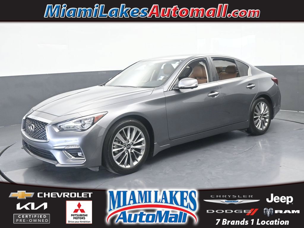 Used 2024 INFINITI Q50 Luxe w/ Cargo Package