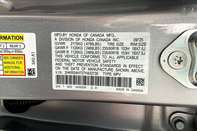 New 2026 Honda CR-V EX-L image 30