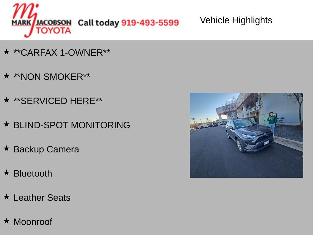 Used 2022 Toyota RAV4 XLE Premium image 6