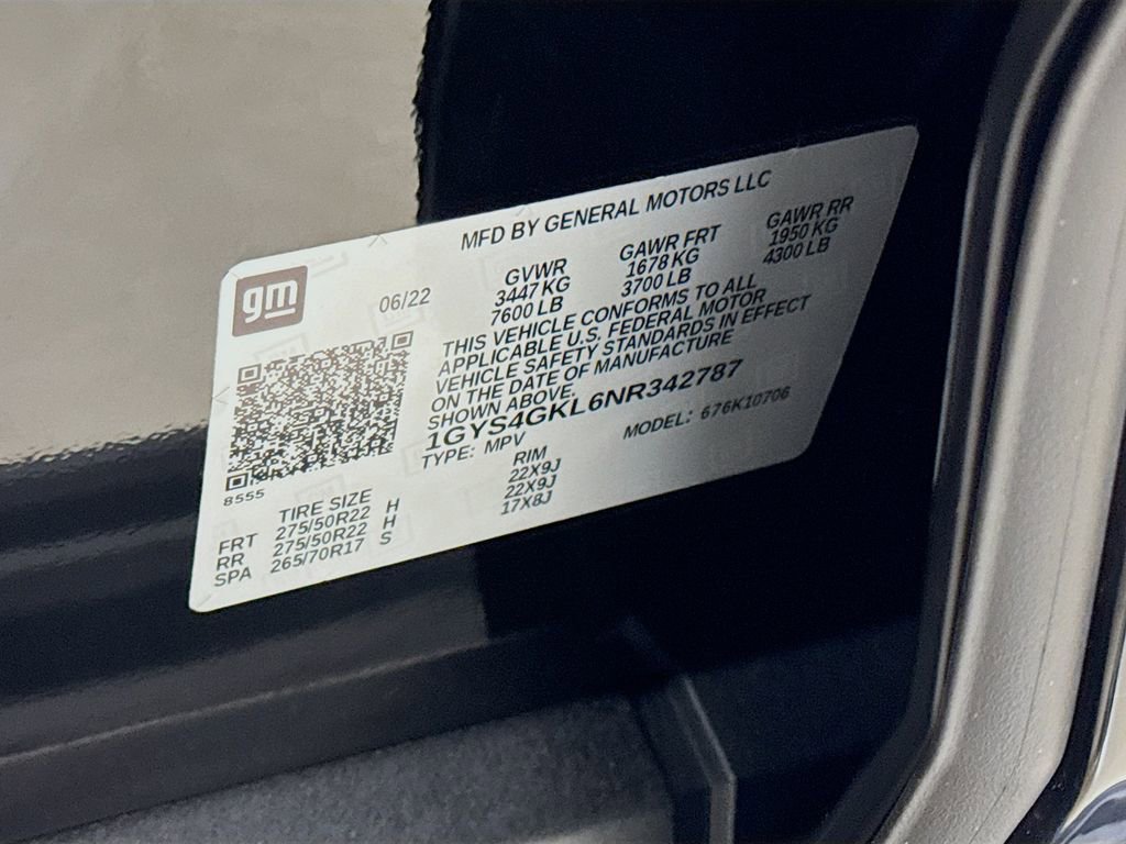 Used 2022 Cadillac Escalade Sport Platinum w/ Heavy-Duty Trailer Package image 34