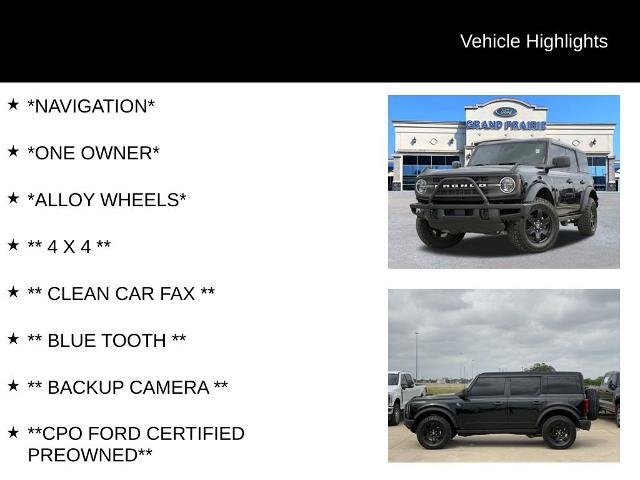 Certified 2024 Ford Bronco Black Diamond AWD/4WD image 4