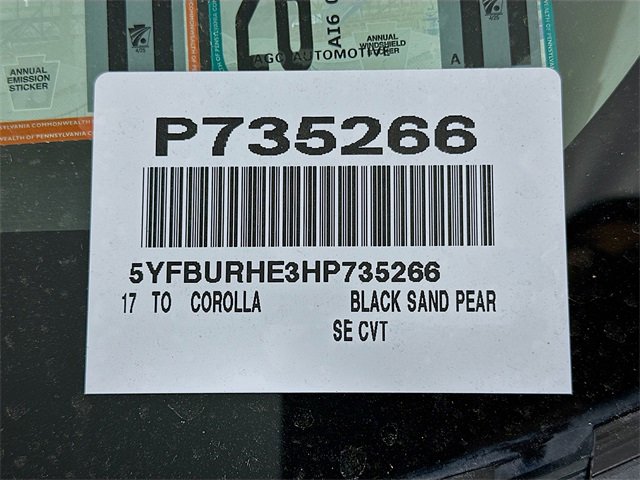 Used 2017 Toyota Corolla SE image 4