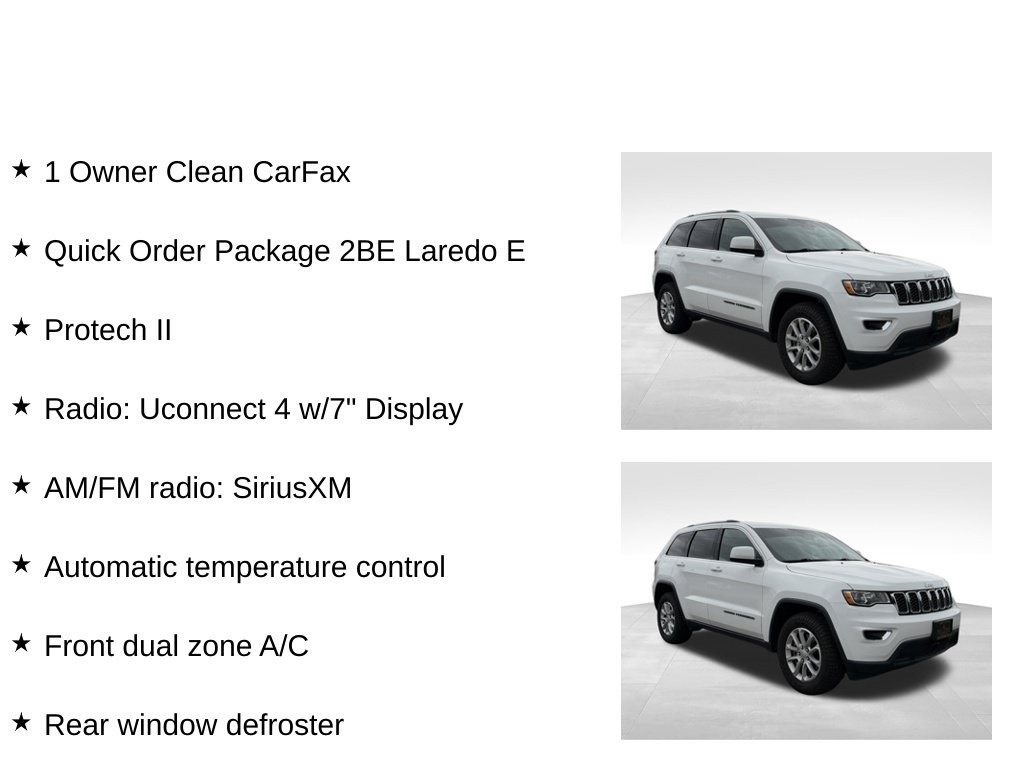 Used 2021 Jeep Grand Cherokee Laredo RWD image 30