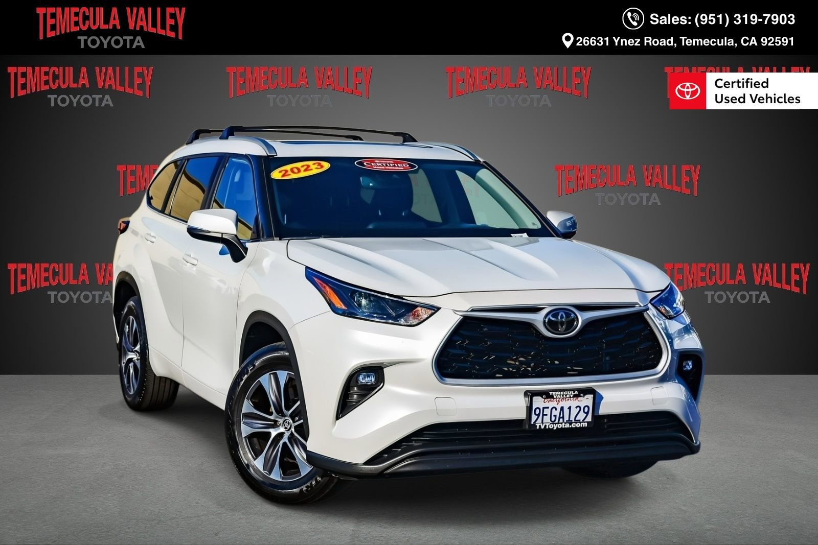 Certified 2023 Toyota Highlander XLE